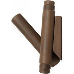 Umbra, Kleiderhaken + Wandgarderobe, Picket 8 Hook Aged Walnut