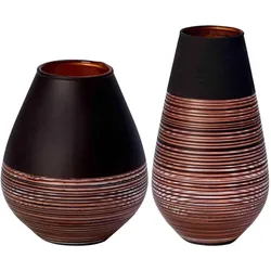 Villeroy & Boch, Vase, Manufacture Swirl Vasen-Set Soliflor (2x)