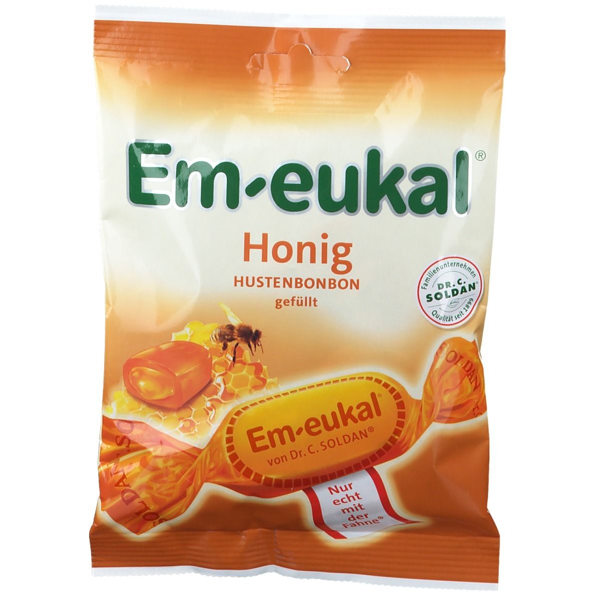 Em-Eukal Bonbons Honig gefüllt zuckerhaltig 75 g