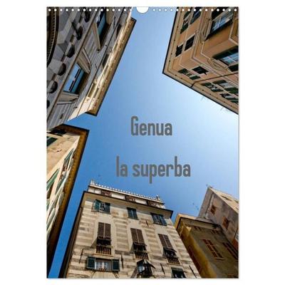 Genua - la superba (Wandkalender 2026 DIN A3 hoch), CALVENDO Monatskalender