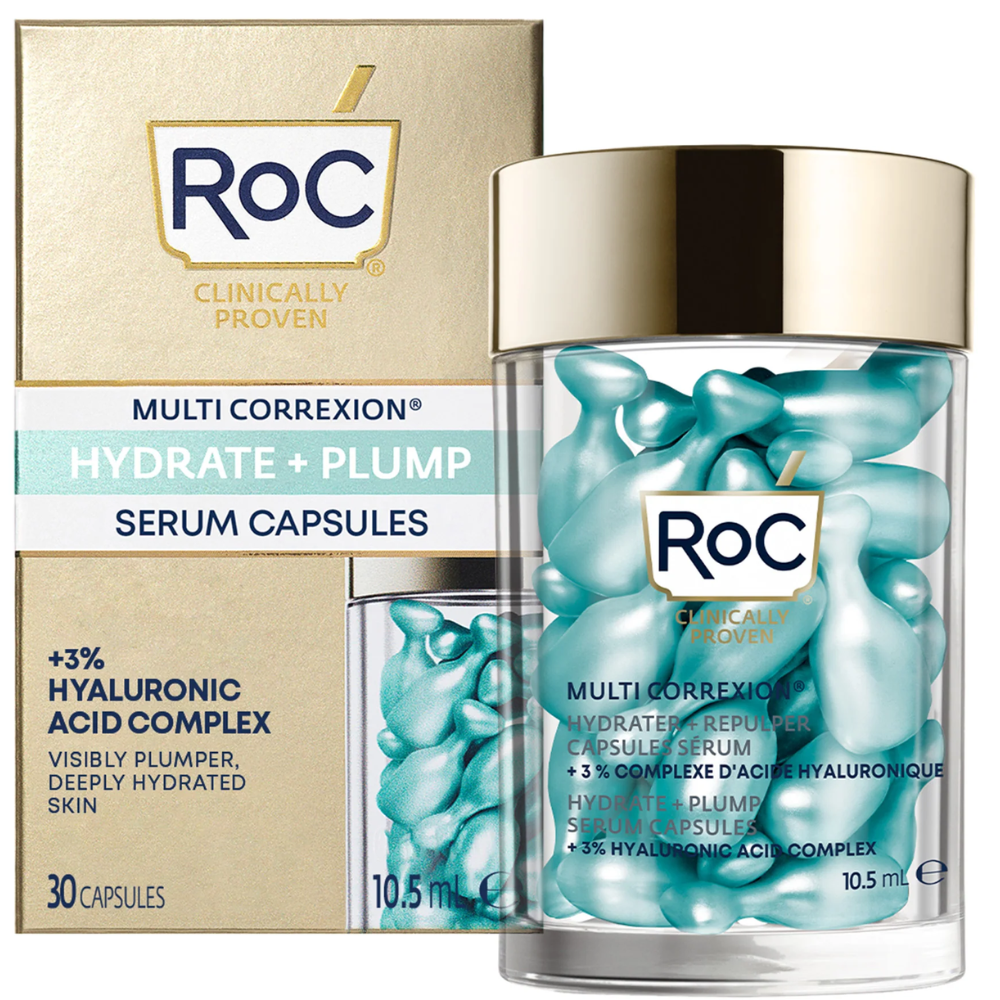 Roc Multi Correxion Hydrate + Plump Serum Capsules with Hyaluronic Acid 30&nbsp;un.