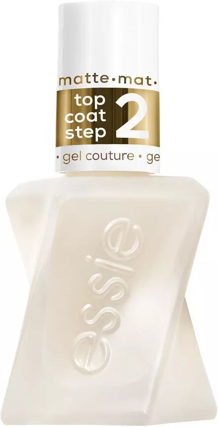 Essie - Langanhaltender Nagellack Gel Couture Matte Top Coat, 13.5 ml, Transparent