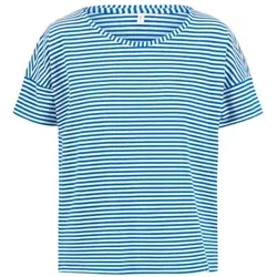 Blutsgeschwister T-Shirt The Generous One - blue viva el sol! stripe XS