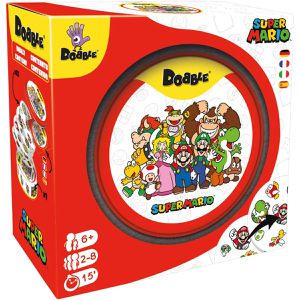 Zygomatic Kartenspiel ZYGD0018, Dobble Super Mario, ab 6 Jahre, Metalldose, 2-8 Spieler