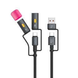 4smarts 4in1 USB-C Kabelset Explorer 60W 1m 541060