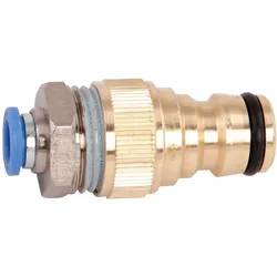 Anschluss 6mm Schlauch auf Gardena Wasseranschluss