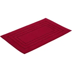 Vossen Badteppich Feeling rubin 60 x 100 cm