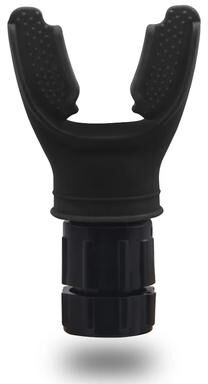 Multisell Products Hub Portable Breathing Exercise Device For Lung Fitness Adjustable Resistance Endurance Workout black