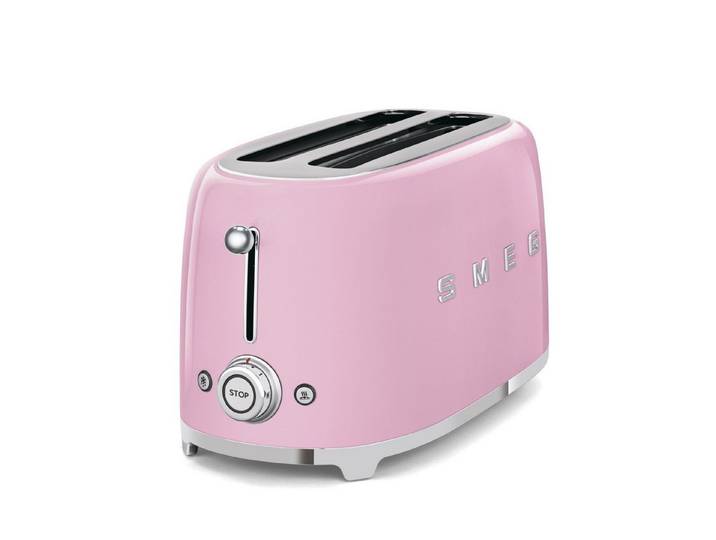 Smeg Toaster Toaster SMEG 2-Schlitz 4-Scheiben-Toaster Lang TSF02, 1500,00 W