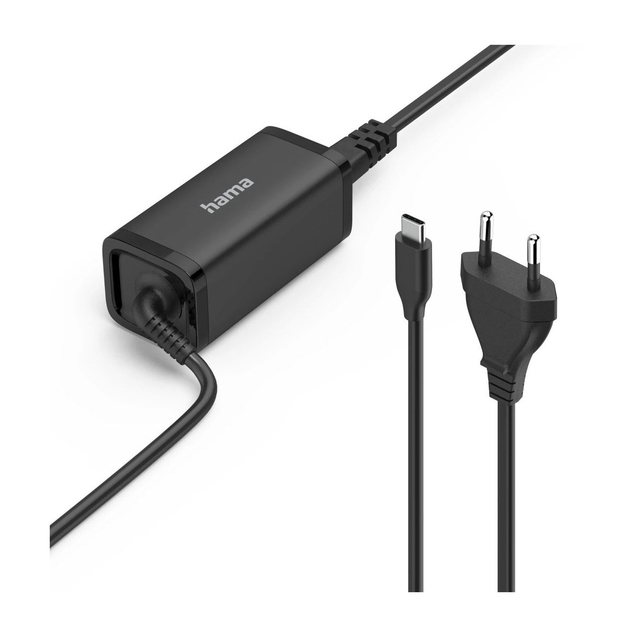 45 Watt hama Laptop-Netzteil Univeral USB-C 00200022