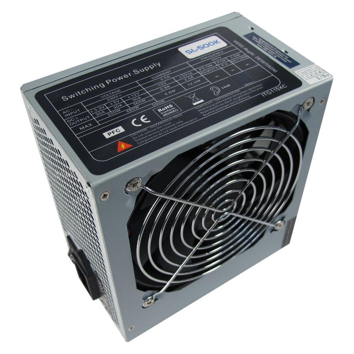 Intertech 500W SL-500K OEM (500 W) (ITSL500K_12CM_BULK)
