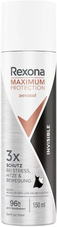 Rexona - Maximum Protection Anti-Transpirant Spray Invisible, 150  ml