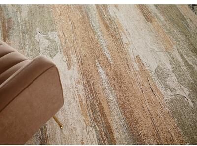 Grand Bazaar Stirling Machine Made Abstract Modern Area Rug