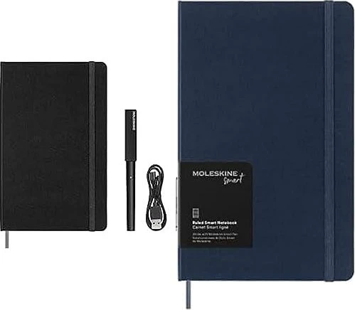 MOLESKINE Smart Writing Set - Hardcover - liniert - schwarz