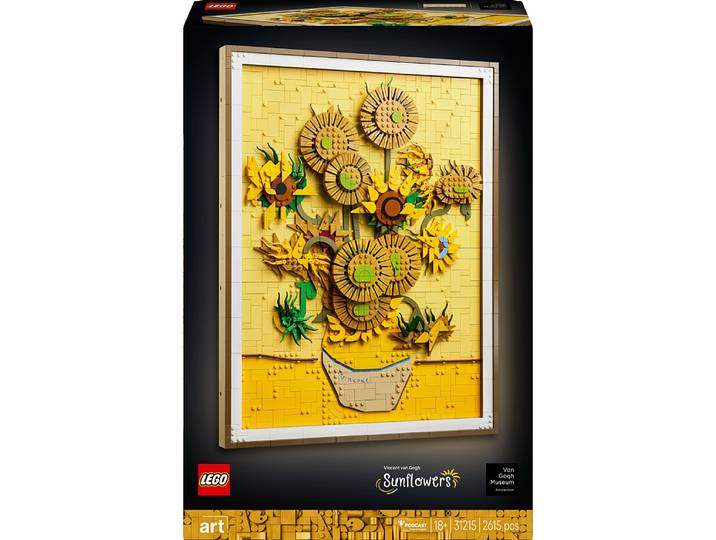 LEGO® ART - Vincent van Gogh – Les Tournesols Tableau Mural - 31215
