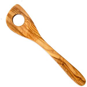 Böttcher-AG Kochlöffel Risottolöffel, Olivenholz, 30cm, Spitzlöffel, braun