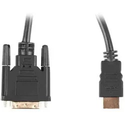 Lanberg CA-HDDV-20CU-0030-BK Videokabel-Adapter 3 m HDMI Typ A (Standard) DVI-D Schwarz
