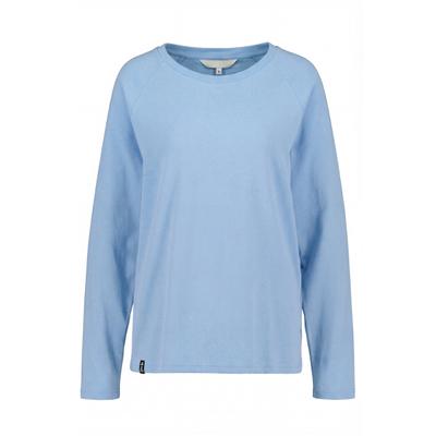 Langarmshirt ALIFE & KICKIN, Damen, Gr. L, fjord, 100% Baumwolle (Bio), Rundhals, Shirts Langarmshirt