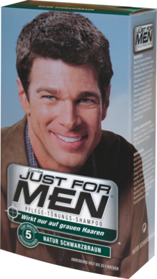 Pharma Netzwerk PNW GmbH JUST for men Tönungsshampoo schwarzbraun 60 ml 01465439