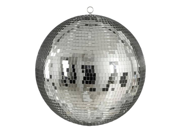 Boule de noël argent écume h50xl50xl50cm