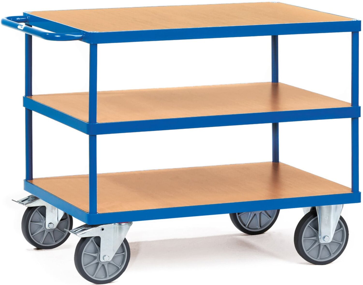 fetra Tischwagen 2422 - Tragkraft 600kg TPE-Reifen)
