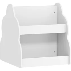 KINDER-BÜCHERREGAL mit Rädern 4 Regalen