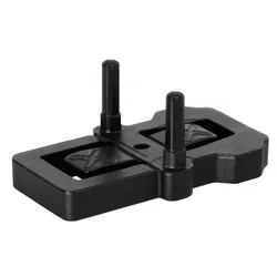 Abstandhalter Terrassendielen 55 x 32 x 22 mm - Distanzhalter aus Kunststoff - Montagehilfe für Terrassendielen - Kunststoffabstandshalter zur Montage