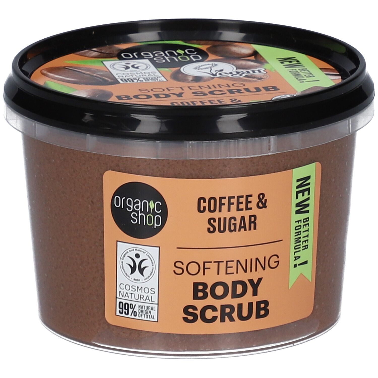 Organic Shop Brazilian Coffee Body Scrub 250 ml Körperpflege