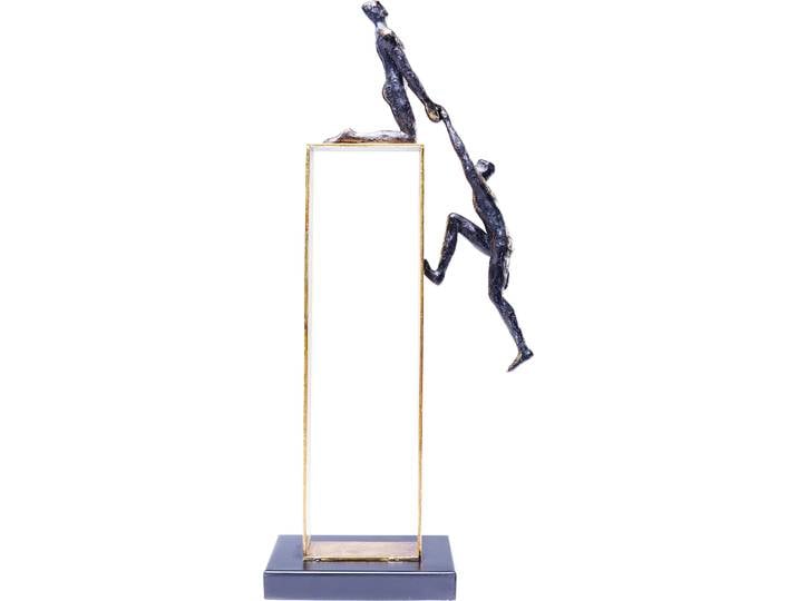 Dekoobjekt KARE DESIGN Elements , gold, B:22cm H:51cm T:12cm, Polyresin, Dekofiguren, Dekoobjekt, verschiedene Motive