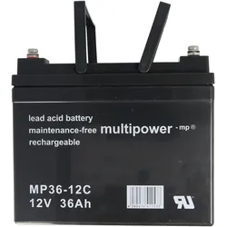 Multipower, Autobatterie Ladegerät, MP36-12C Cycle zyklenfeste Ausführung (12V)
