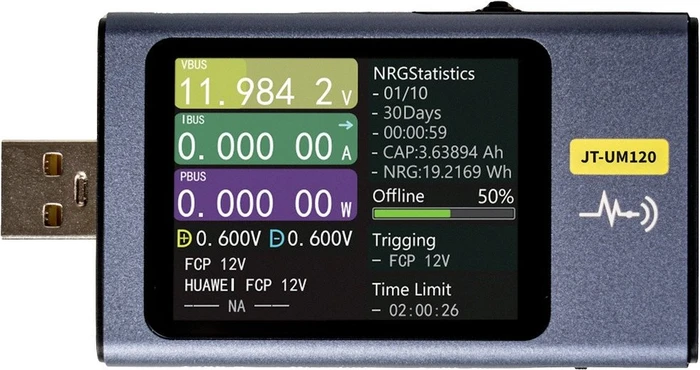 JOY-IT JT-UM120 digitaler USB-Multimeter