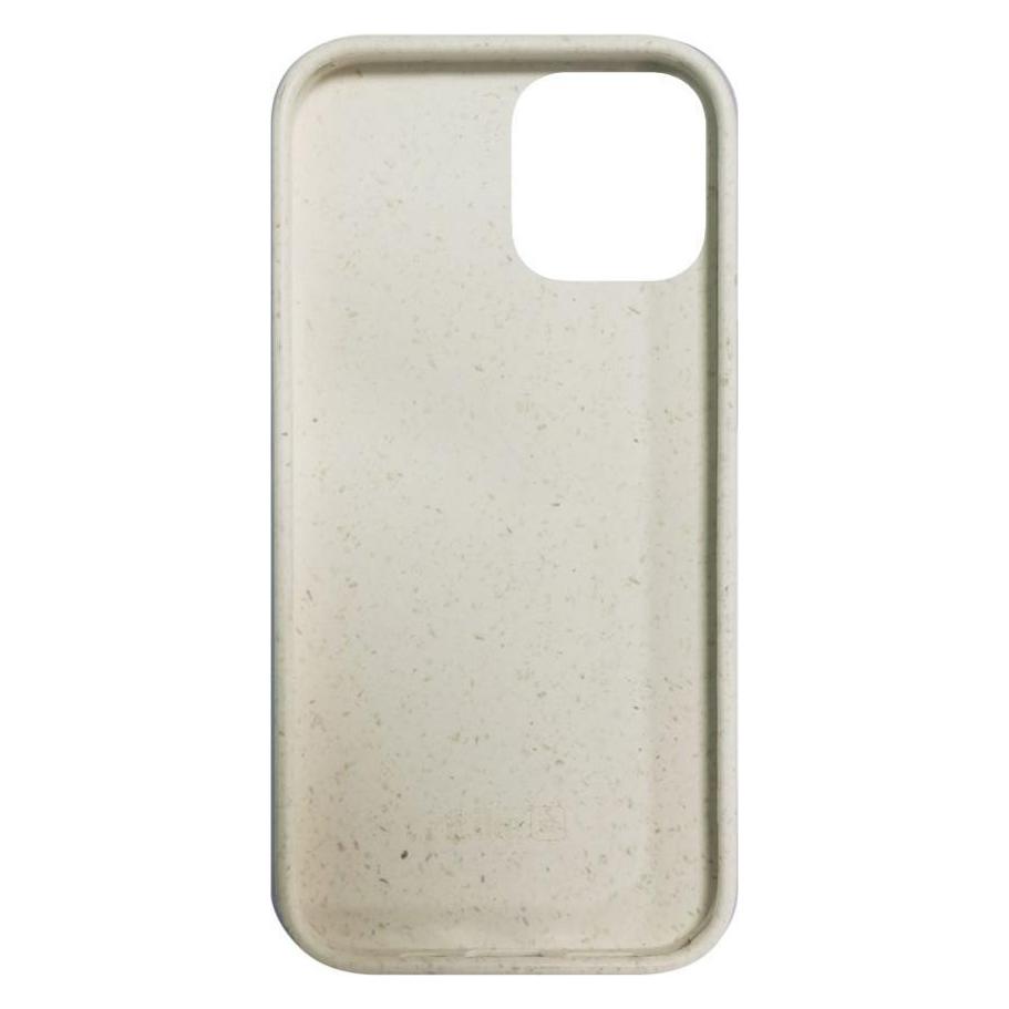 iLike iPhone 12 Pro Max Silicone plastic case Eco Print Design (Apple iPhone 12 Pro Max) (ILIAP127EBWW)