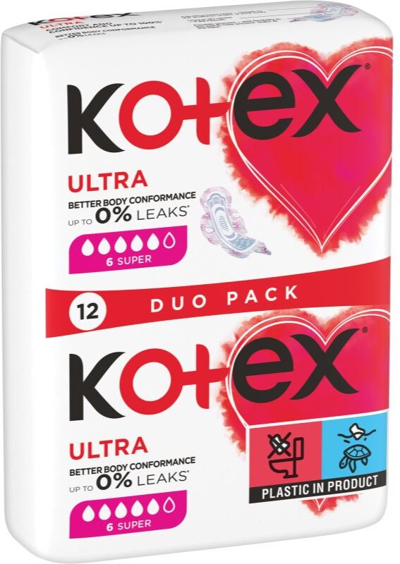 Kotex Ultra Comfort Super Binden 12 St.