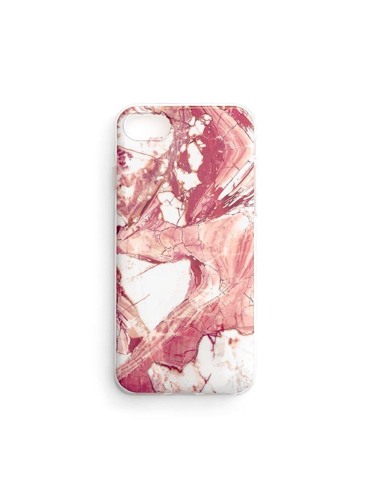 Wozinsky Marble Gel Case Marble Cover Samsung Galaxy S22+ (S22 Plus) pink