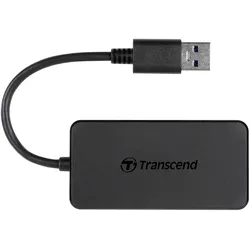 Transcend HUB2 - Hub - 4 x SuperSpeed USB 3.0 - Desktop