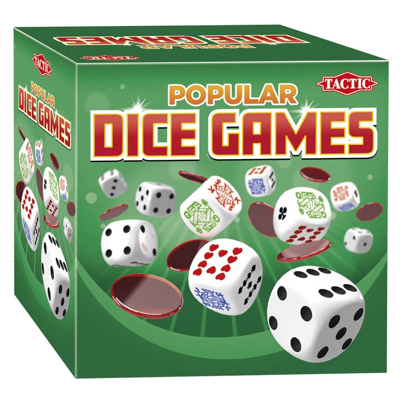 Tactic Popular Dice Games (Englisch, Französisch, Niederländisch, Polnisch) (56531)