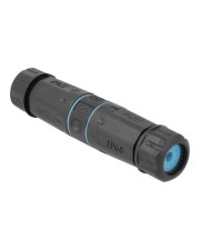 Delock Cat.6A Verbindungsmodul geschirmt Schwarz Kabelverbinder RJ45 Buchse zu wasserfest (86693)