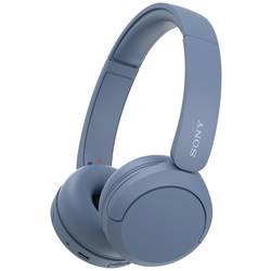 Sony WH-CH520 On Ear Headset Bluetooth® Stereo Blau Mikrofon-Rauschunterdrückung Batterieladeanzeige, Headset, Klang-Personalisierung, Lautstärkeregelung, WHCH520L.CE7