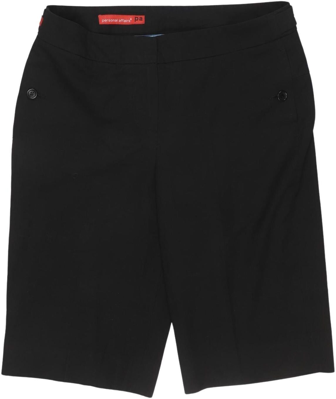 personal affairs Damen Shorts, Schwarz, Gr. EU 36, Synthetik / Viskose / Elasthan - Second Hand