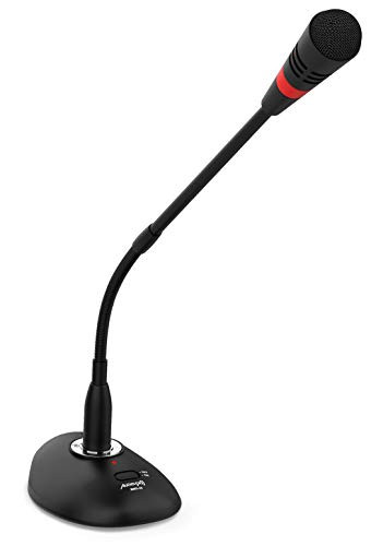 Audibax BMG20 Conferentiemicrofoon met XLR-aansluiting en windbescherming