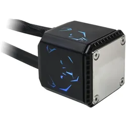 Alphacool Eisbaer Aurora 240 CPU Digital RGB, CPU Wasserkühler, Schwarz