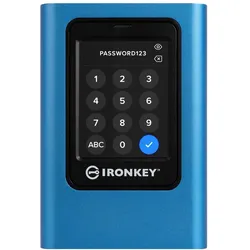 Kingston IronKey Vault Privacy 80 (1.92 TB), Externe SSD, Blau
