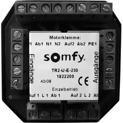 Somfy Trennrelais Unterputz für zwei Antriebe TR2-U-E-230