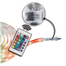 SimpLED LED Strip Outdoor Komplettset 3m IP65 8,5W 52lm/m 24LEDs/m RGB
