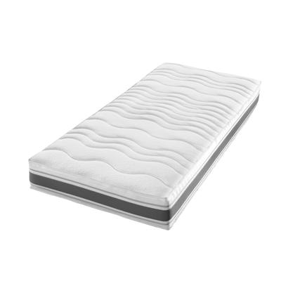 Taschenfederkernmatratze FAN "Punktoflex De Luxe T", weiß, B:180cm H:22cm L:200cm, Bezug: 100% Polyester, Matratzen, Taschenfederkernmatratze, Natürlicher Schutz gegen Milben