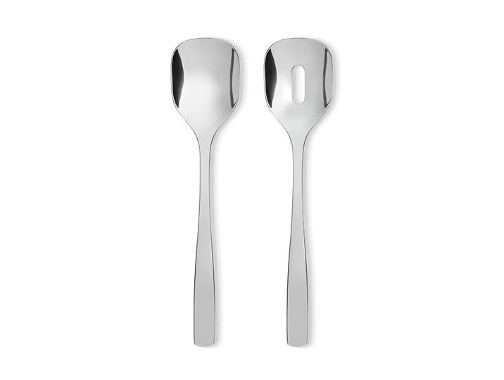 Alessi Couverts à salade KnifeForkSpoon Acier inoxydable