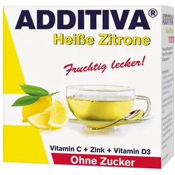 ADDITIVA heiße Zitrone ohne Zucker Pulver Sachets 100 g
