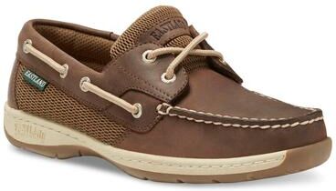 Women's Solstice Boat Shoe by Eastland in Bomber Brown (Size 7 M)