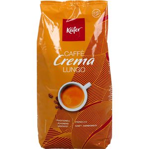 Käfer Kaffee Caffe Crema Lungo, ganze Bohnen, Arabica & Robusta, 1 kg