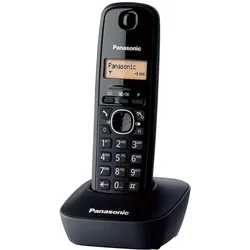 Panasonic KX-TG1611, Telefon, Schwarz